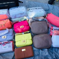 Lot Of Bebe Bags 