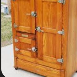 Ice Box Porcelain Lined