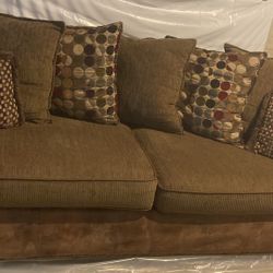 Sofa Brown, Earth Tones