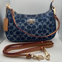 Coach Terri denim bag
