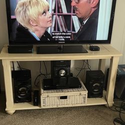 Wood TV Stand