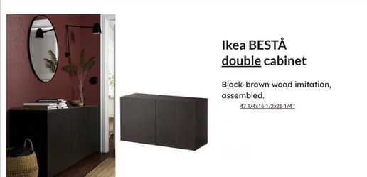Double cabinet