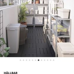 IKEA Hallbar Waste Organizers, Wastebasket, Recycling, Compost, Garbage