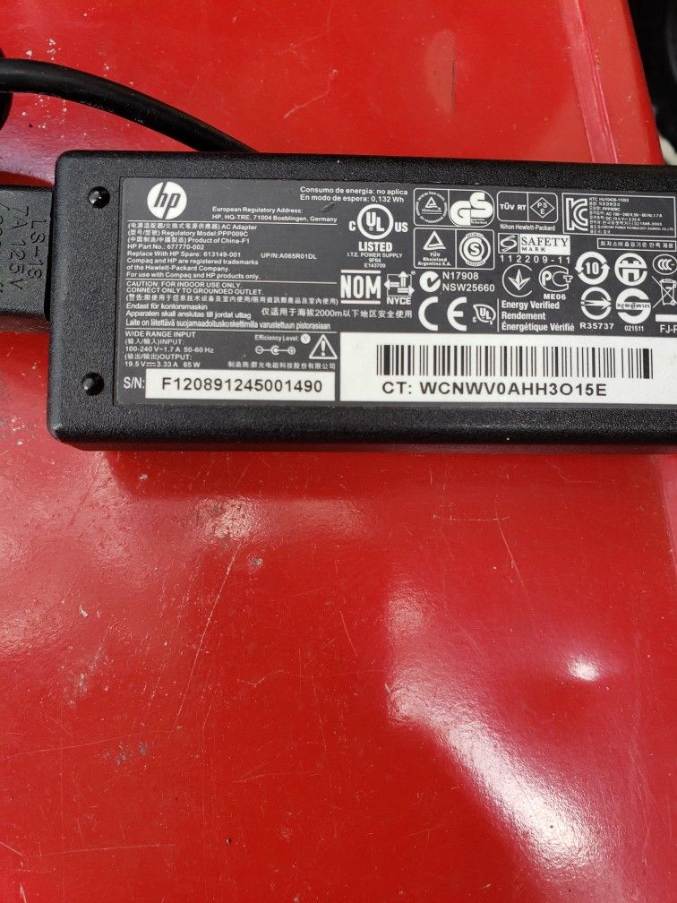 HP Laptop Power Supply