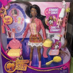 New. Vintage Doll With Accs