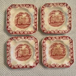Antique Masons Vista Ash Trays 