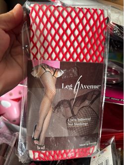 New, Leg Avenue sexy Red Thigh High Stockings