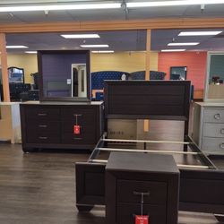   DARK COCO BEDROOM SET 