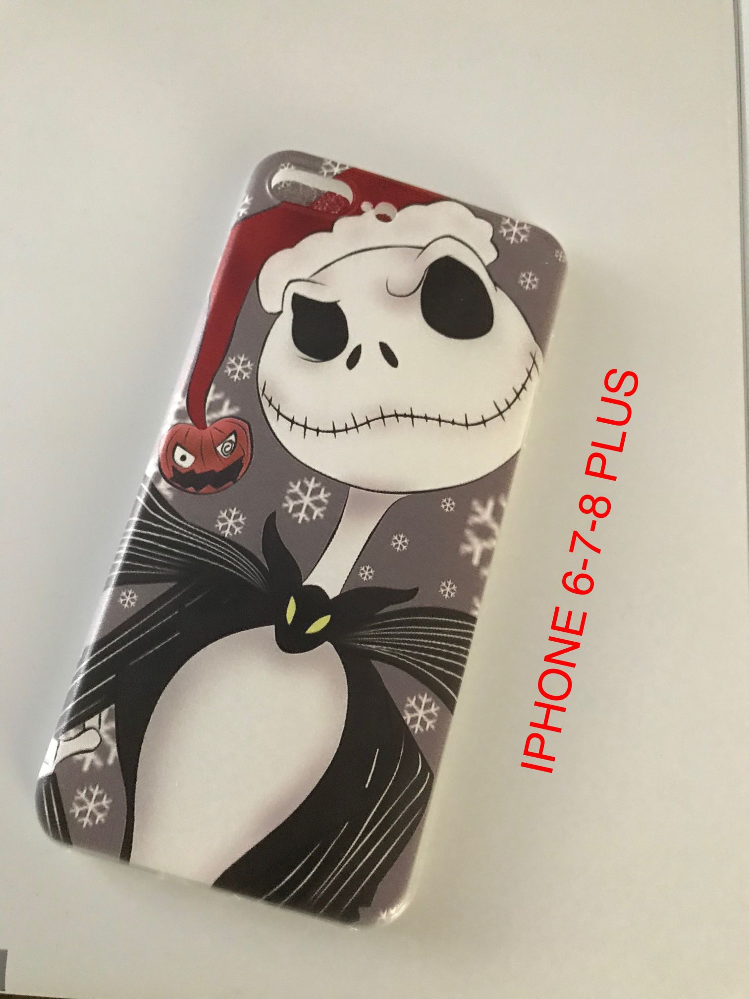 The Nightmare Before Christmas Jack Skellington.  iPhone case for 6-7-8 PLUS. (Nuevo).    FIRM.                 NO TRADES.       NO SHIPPING  (EAST PA