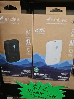 Nimble 15 watt charger