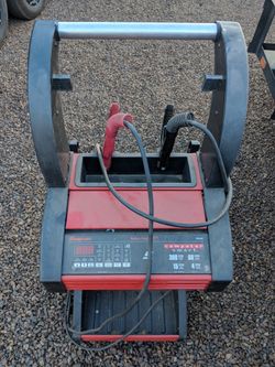 Snap on car battery charger sale