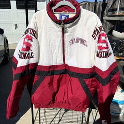 Vintage 90’s - Early 2000’s Starter Stanford Cardinal Jacket Mens Size Large