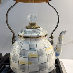 Mackenzie Childs 2QT Tea Kettle