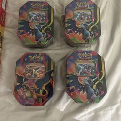 Sealed Mega Charizard Ex Tin
