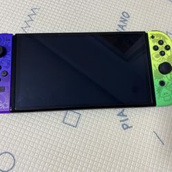 Nintendo Switch Oled Splatoon Edition Used