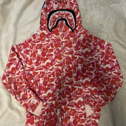 Pink Bape Hoodie