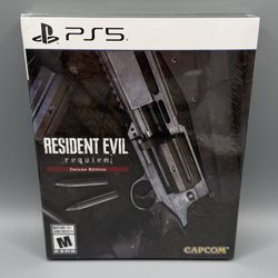 Resident Evil Requiem Deluxe Edition + Steelbook PS5 NEW/SEALED