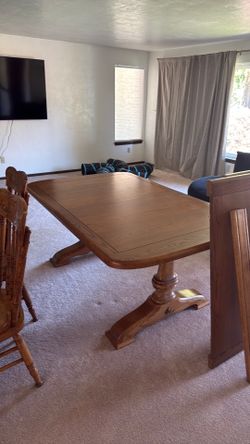 Table and chairs