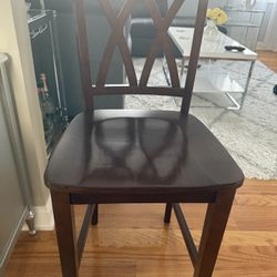 4 Chairs and high top table - $50