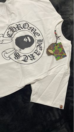 White Chrome Bape Tee