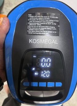 Kosmegal electric paddle board pump
