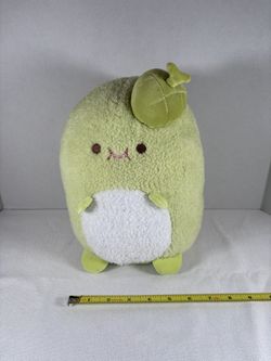 Miniso Standing Cantaloupe Plush Toy 11 inches Light Green