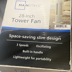 New Tower Fan Never Used Still In The Box