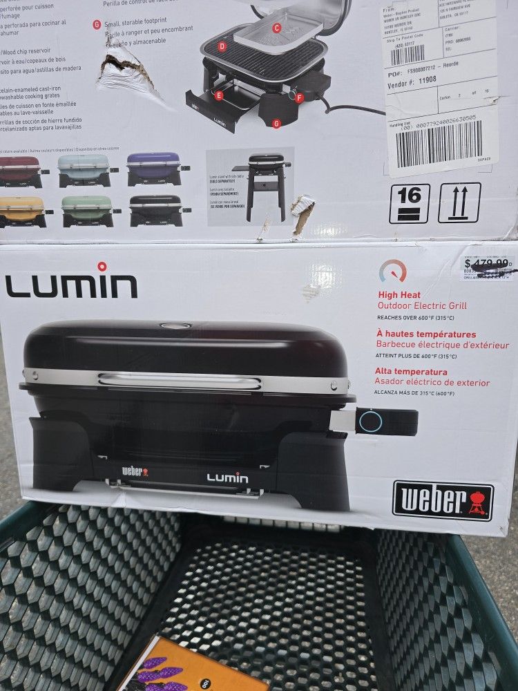 Electric Weber Grill