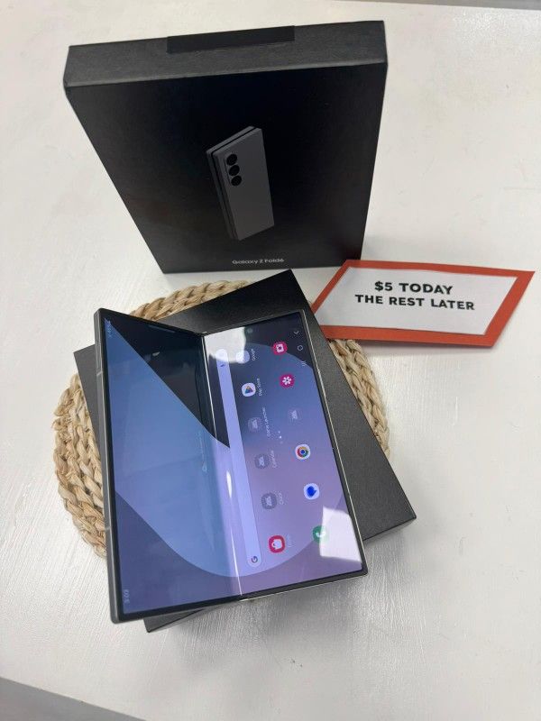 Samsung Galaxy Z FOLD 6 5G - Pay $1 DOWN AVAILABLE - NO CREDIT NEEDED