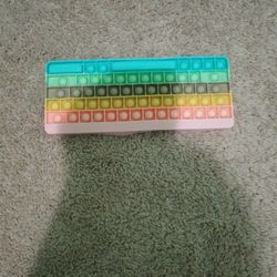 Rainbow Keyboard Pop It