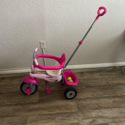 Toddler Bike With Push Handle 