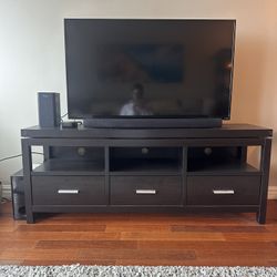 Wooden TV Console (PICKUP ONLY)
