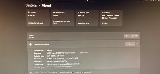 Gaming pc