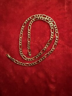 10k Gold Figaro Chain