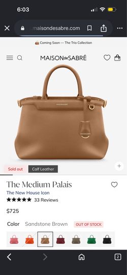 Mason de sabré purse