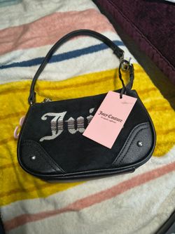 Juicy Couture Retro Vibe Mini Shoulder Bag / Wristlet.