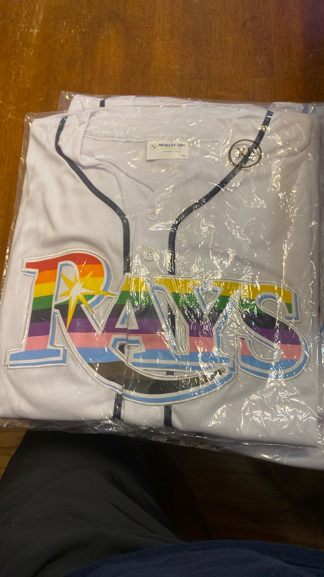 Tampa Bay Rays Pride Jerseys-XL-Sealed. $20 Each