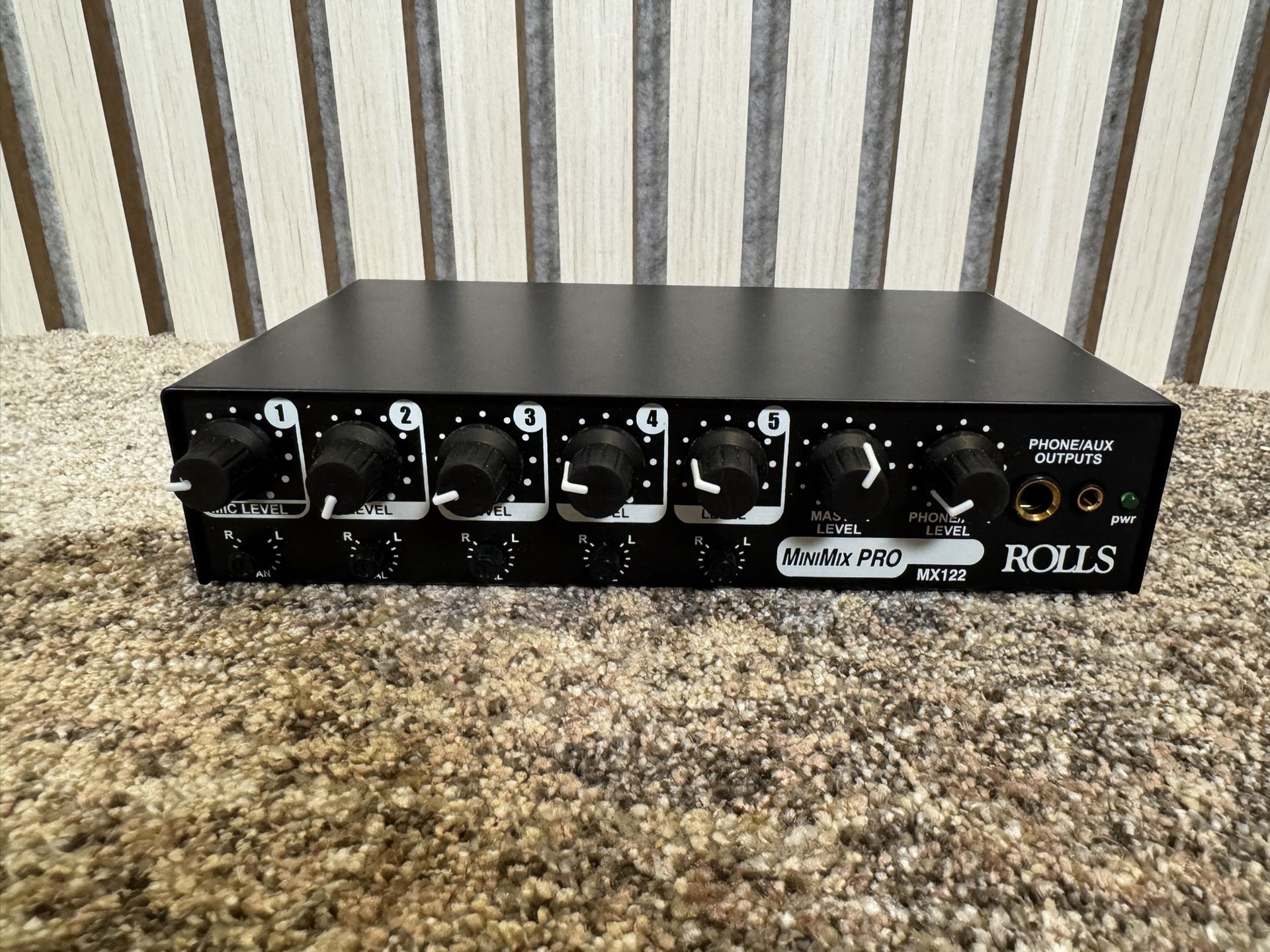 Audio Mixer - Rolls 5 Channel