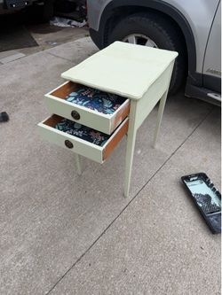 Refinished end table