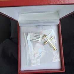 Gold 14k Cross pendant