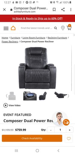 Recliner chair 