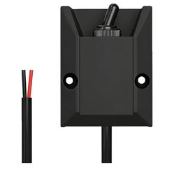 Wired Toggle Switch 12V 30A Waterproof Toggle Switch 2 Pin Latching Rocker Switch SPST ON/Off Heavy Duty Switch with 2ft Wire for RV Automotive Boat E