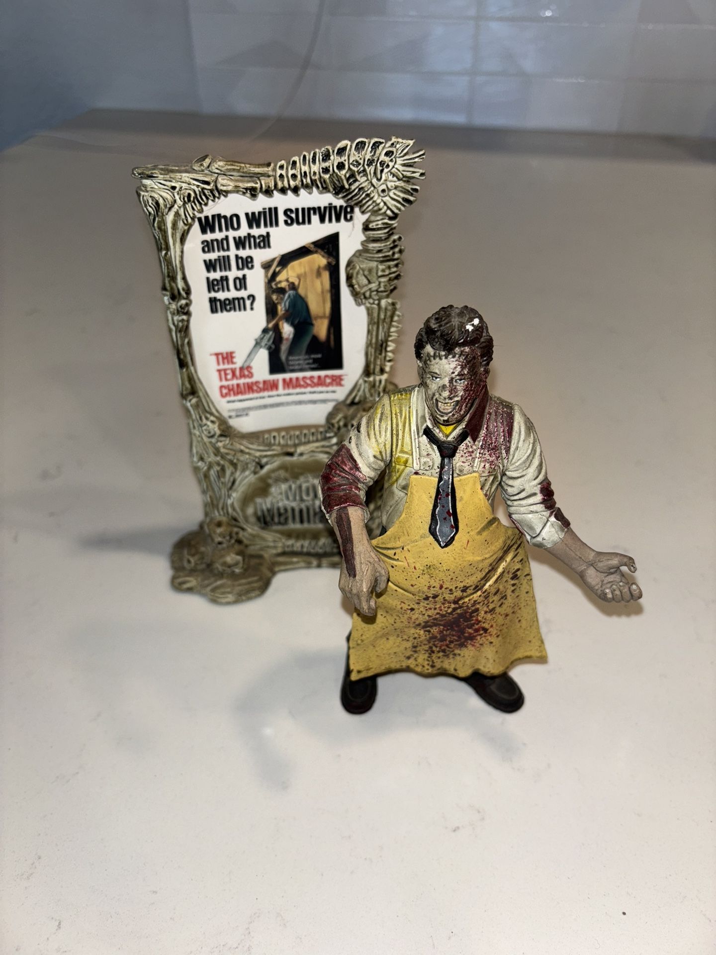 vintage 2000 leather face action figure
