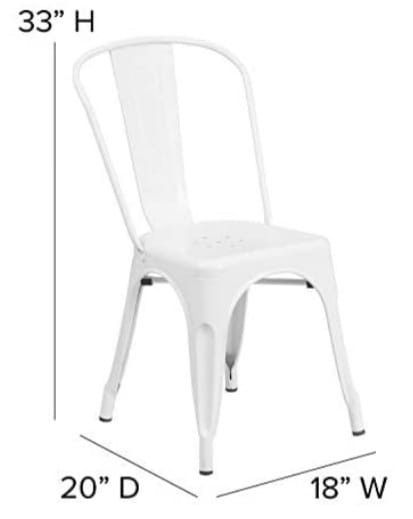 BRAND NEW
Flash Furniture Metal Indoor-Outdoor Chair, 4 Pack, White
Brand: Flash Furniture
Model: 4CH31230WH