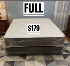 Full Size Mattress Set – Medium Comfort – Available Today 🚚