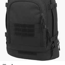 BLACK TACTICAL BACKPACK GOOD CONDITION!