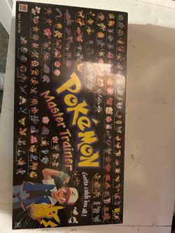 Pokemon Master Trainer Board Game