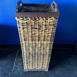 Palecek Handcrafted Basket Hamper 