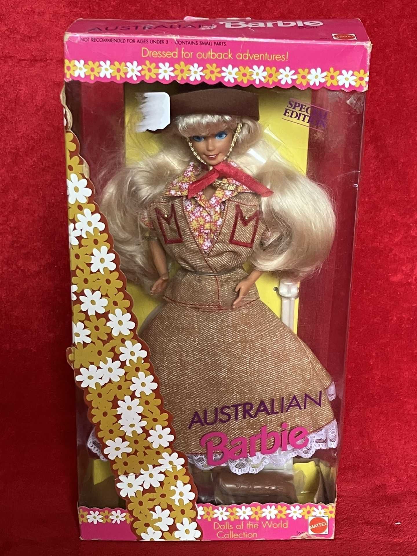 NEW Vintage AUSTRALIAN BARBIE DOLL SPECIAL EDITION‼️ BOX DAMAGED ‼️ Price Is FIRM ‼️ See HUGE Collection ALL MUST GO ‼️ See Pictures ..