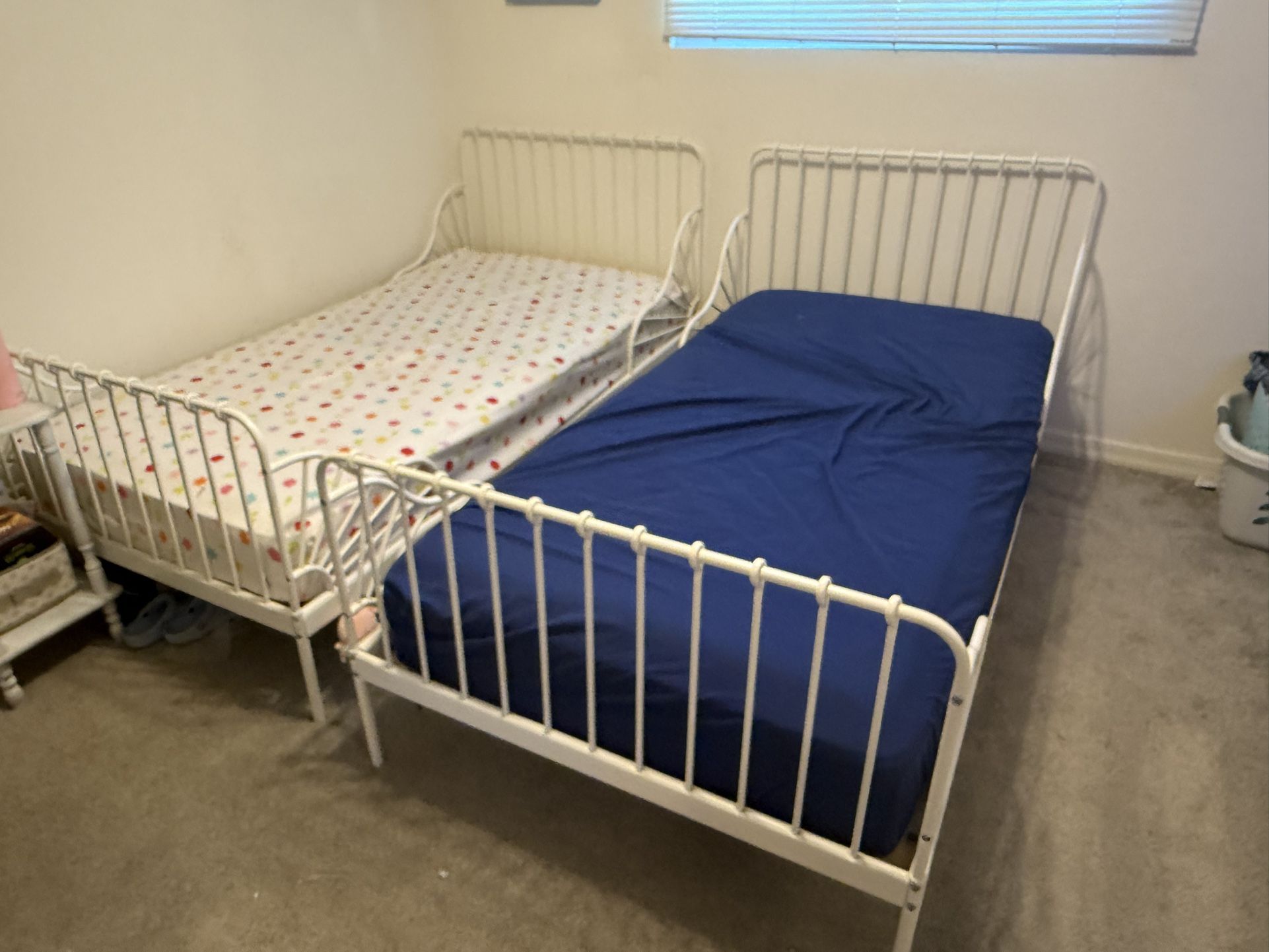 Twin Metal Bed Frames Adjustable Toddler